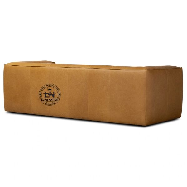 Royale Rest Leatherette Sofa – Bulk Comfort & Modern Style